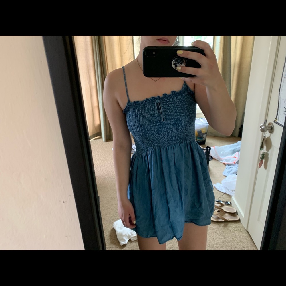 Jean Look A Like Dress